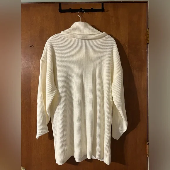 Shein Curve Turtleneck Loose Knit Sweater - Picture 6 of 6